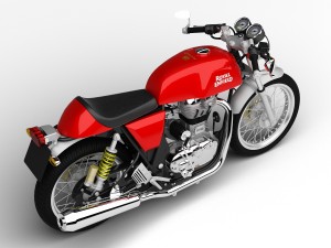 royal enfield continental gt 2017 3D-Modell