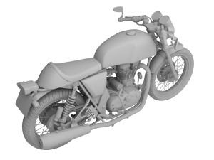 royal enfield continental gt 2017 3D-Modell
