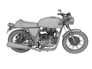 royal enfield continental gt 2017 3D-Modell