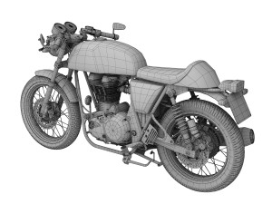 royal enfield continental gt 2017 3D-Modell