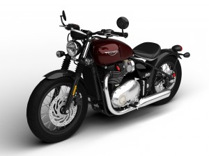 triumph bonneville bobber 2017 3D 모델