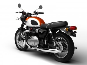 triumph bonneville t100 2017 Modelo 3D