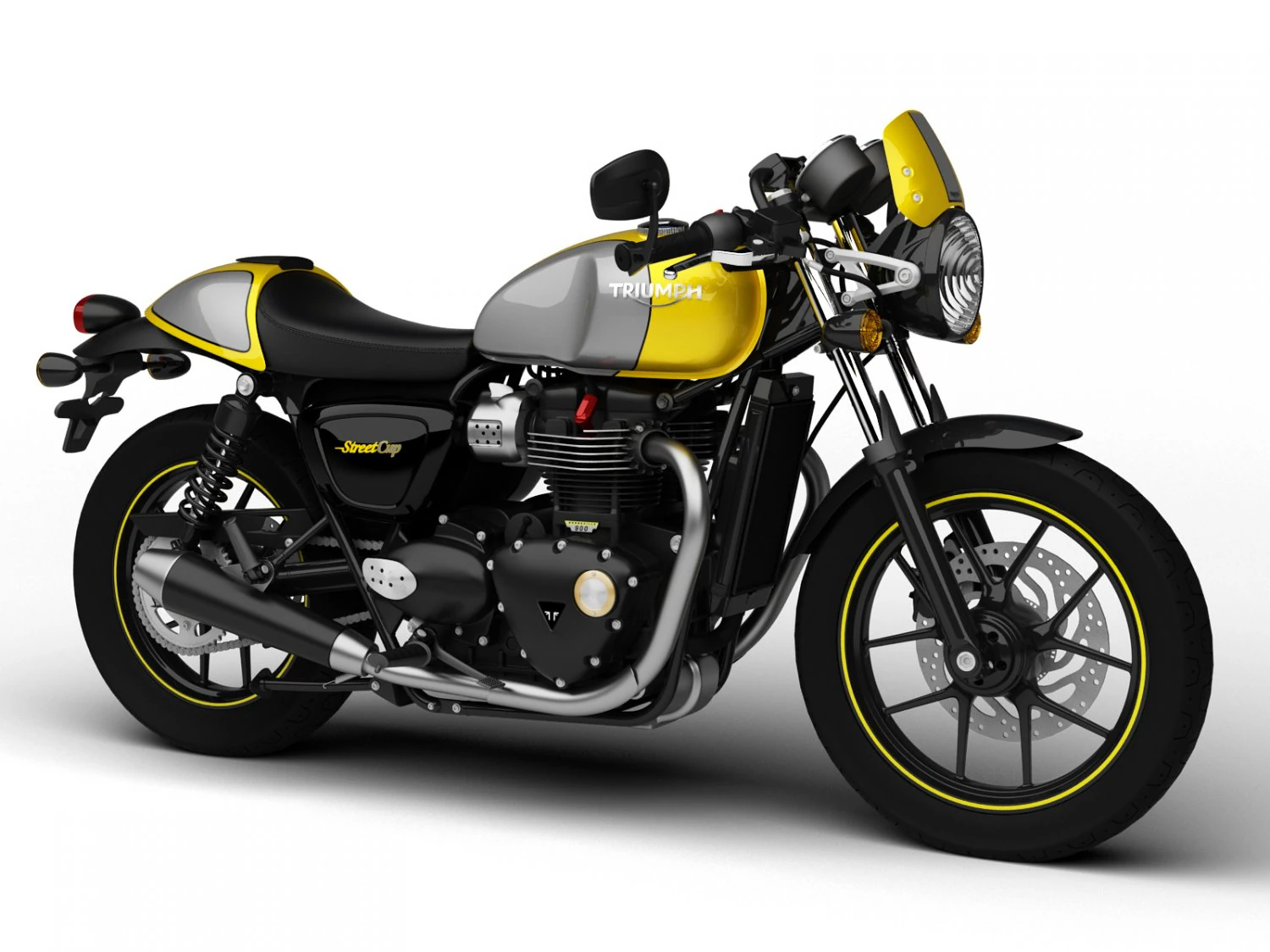 triumph street cup 2017 3D Model .c4d .max .obj .3ds .fbx .stl .blend 