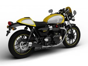 triumph street cup 2017 3D Model
