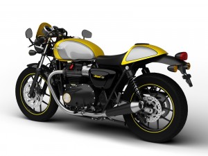 triumph street cup 2017 3D मॉडल