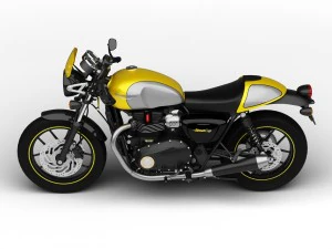 triumph street cup 2017 3D Model