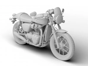 triumph street cup 2017 3D Model