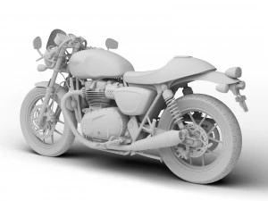 triumph street cup 2017 3D Model