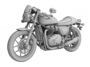 triumph street cup 2017 3D Model