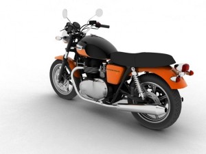 triumph bonneville se 2012 3D Model