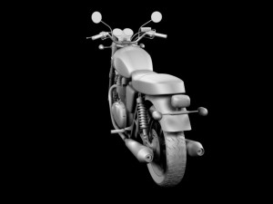 triumph bonneville se 2012 3D Model