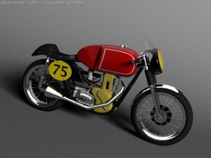 matchless g50 1954 3D Model