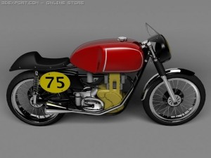 matchless g50 1954 3D Модель