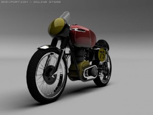 matchless g50 1954 3D Модель
