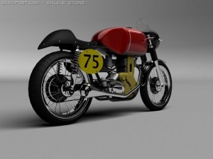matchless g50 1954 3D Модель