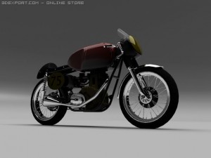 matchless g50 1954 3D Модель