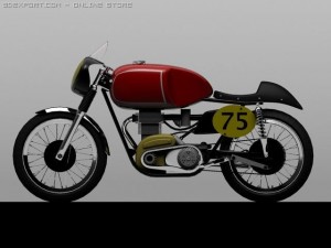 matchless g50 1954 3D Модель
