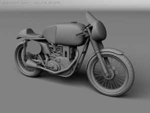 matchless g50 1954 3D Модель