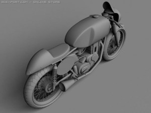 matchless g50 1954 3D Модель