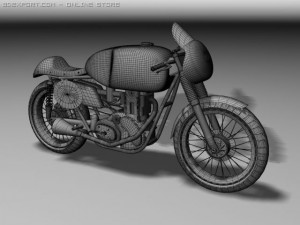 matchless g50 1954 3D Модель