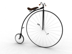 penny farthing 1886 3D Model