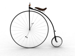penny farthing 1886 Modello 3D