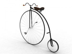 penny farthing 1886 Modello 3D
