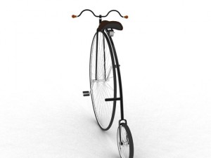 penny farthing 1886 Modello 3D