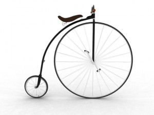 penny farthing 1886 Modello 3D