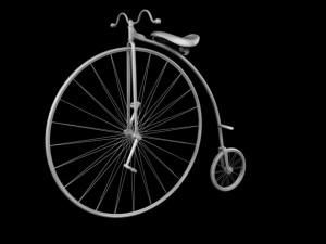 penny farthing 1886 Modello 3D