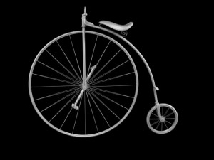 penny farthing 1886 Modello 3D