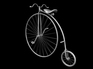 penny farthing 1886 Modello 3D