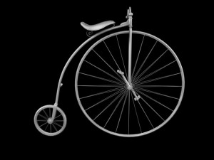 penny farthing 1886 Modello 3D