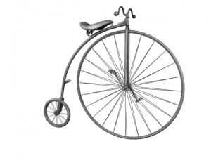 penny farthing 1886 Modello 3D