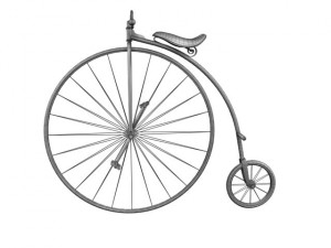 penny farthing 1886 Modello 3D