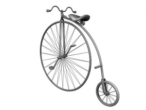 penny farthing 1886 Modello 3D