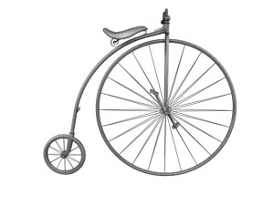 penny farthing 1886 Modello 3D