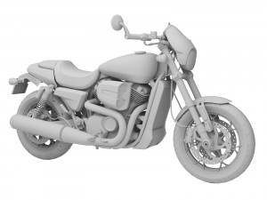 harley-davidson street rod 2018 3D Model