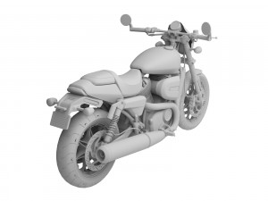 harley-davidson street rod 2018 3D Model