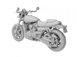 harley-davidson street rod 2018 3D Model