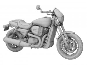 harley-davidson street rod 2018 3D Model