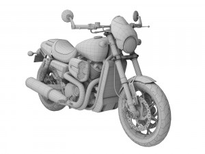 harley-davidson street rod 2018 3D Model