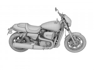 harley-davidson street rod 2018 3D Model