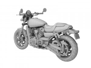 harley-davidson street rod 2018 3D Model