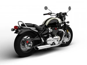 triumph bonneville speedmaster 2018 3D Model