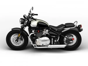 triumph bonneville speedmaster 2018 3D Model