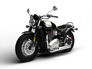 triumph bonneville speedmaster 2018 3D Model