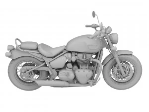 triumph bonneville speedmaster 2018 3D Model