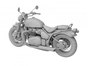 triumph bonneville speedmaster 2018 3D Model