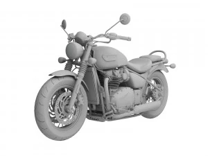 triumph bonneville speedmaster 2018 3D Model